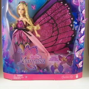 Rare Barbie Mariposa  L8585